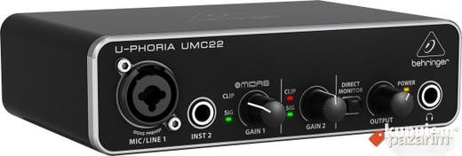 Behringer UMC22 U-Phoria zvučna kartica