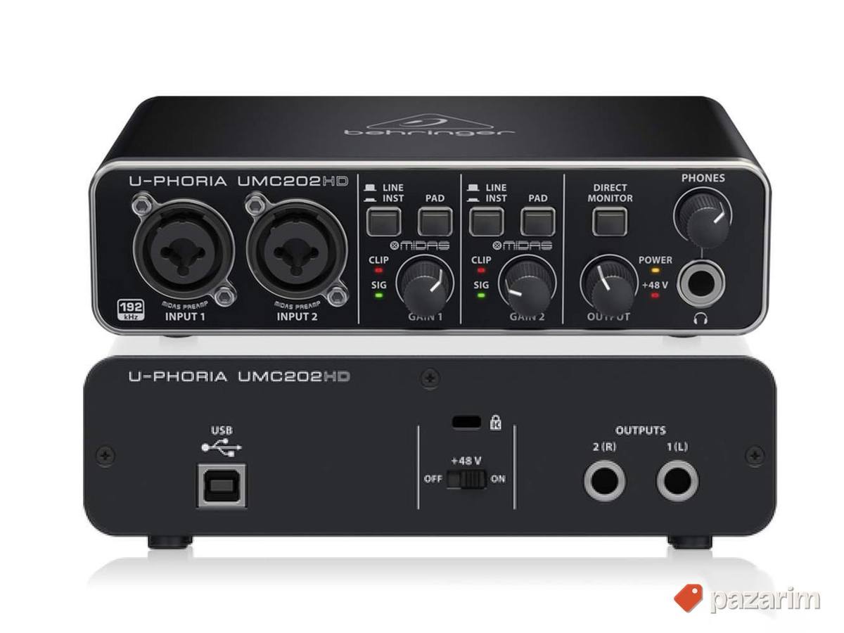 Behringer UMC202HD USB Zvučna kartica 1