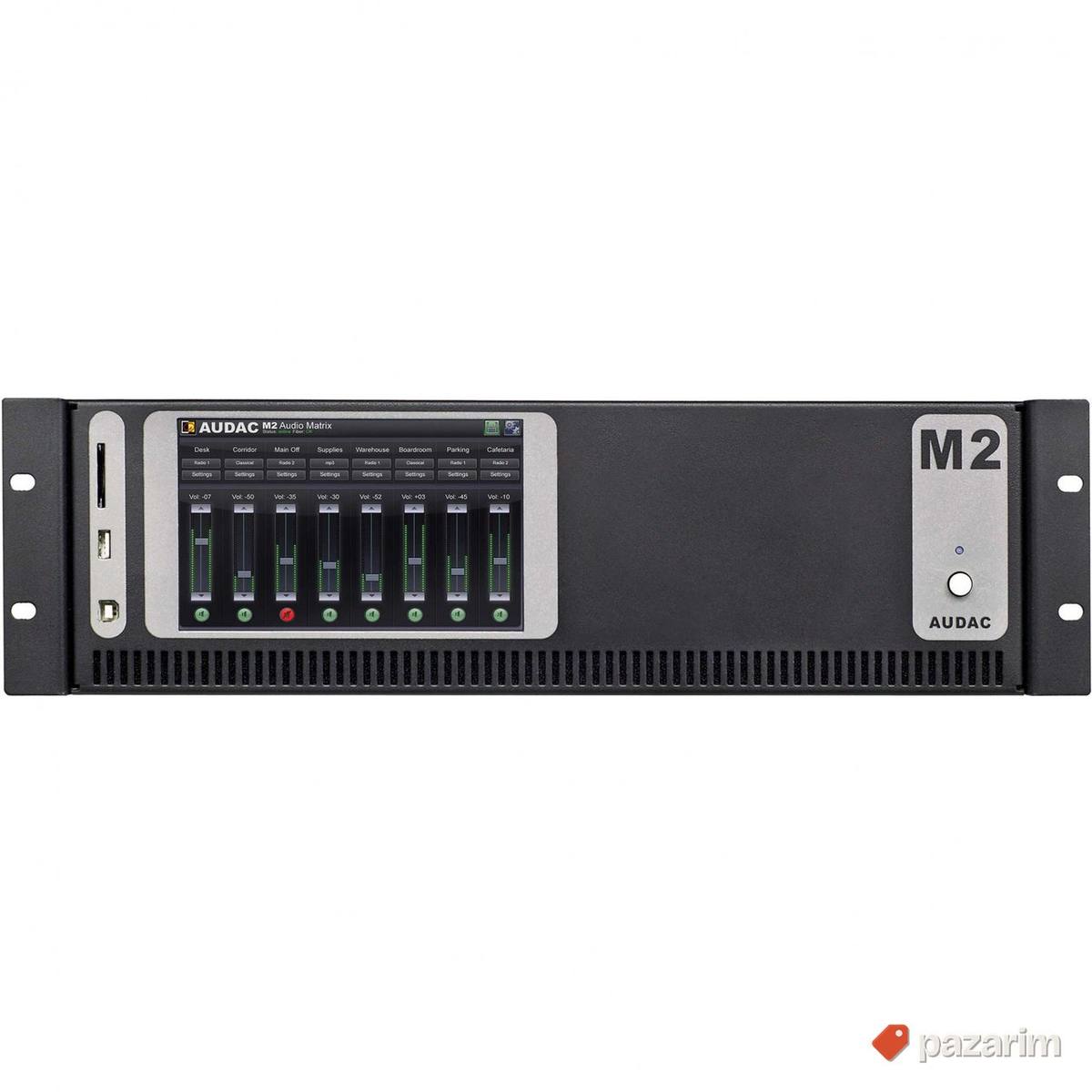 Audac M2 multi-media digital audio mixer 1