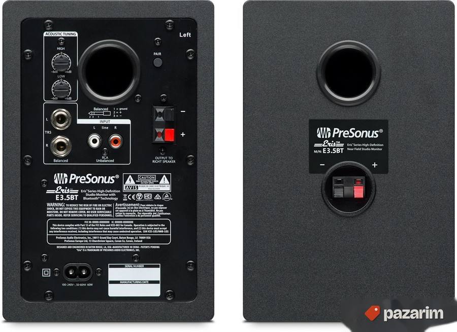 PreSonus Eris 3.5 BT Active Monitors with Bluetooth 3