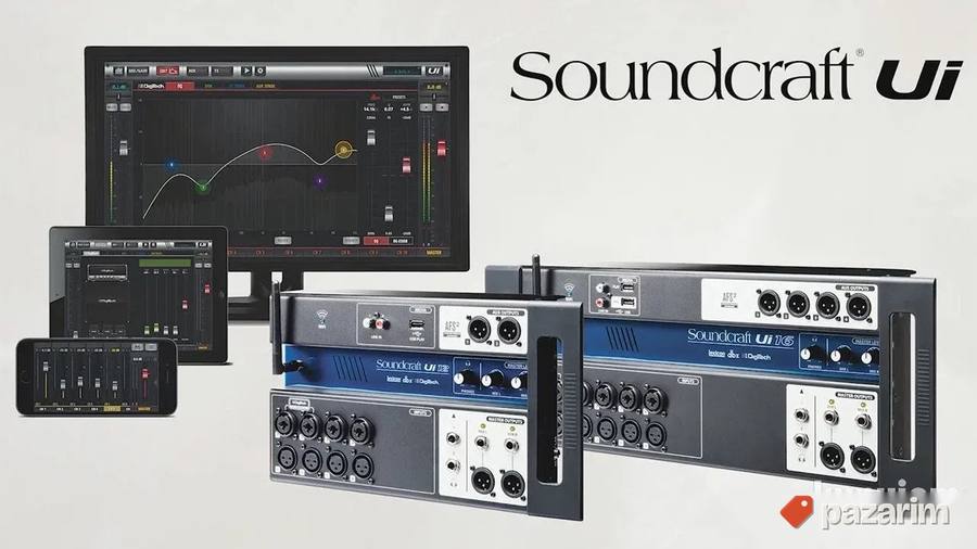 Soundcraft Ui12 digitalni mixer mikseta 3