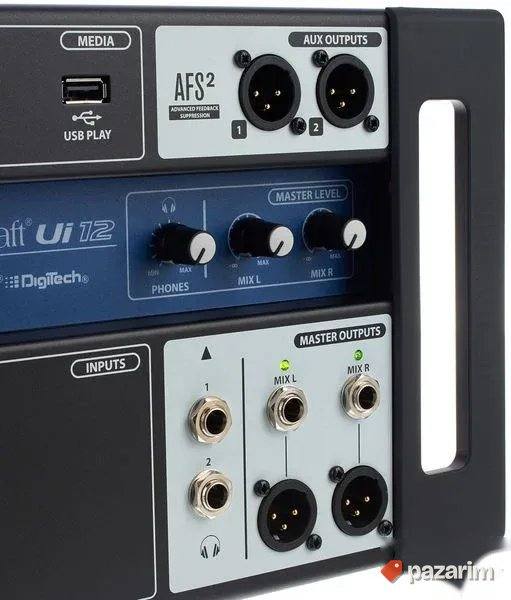 Soundcraft Ui12 digitalni mixer mikseta 8