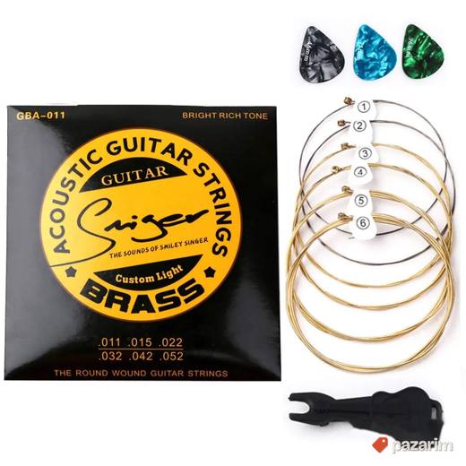 Smiger GBA-011 žice za akustičnu gitaru brass