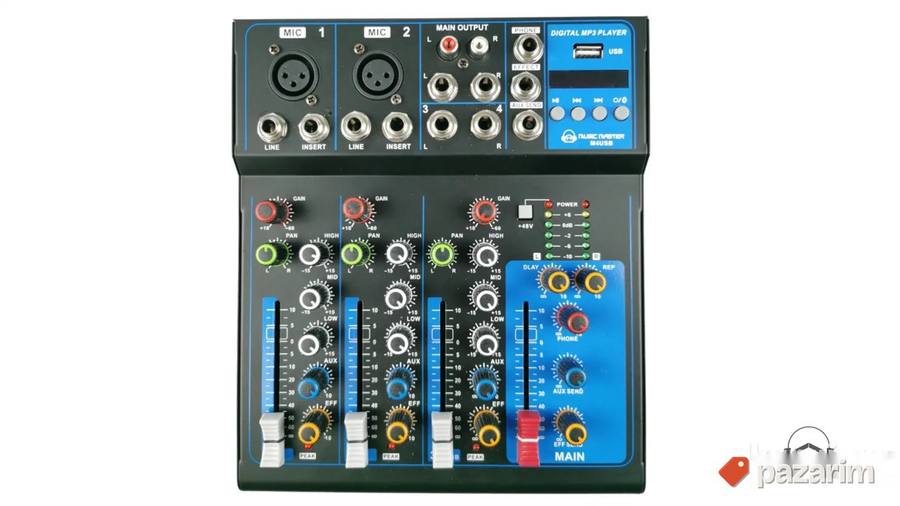 Music Master M4 USB mikseta 2