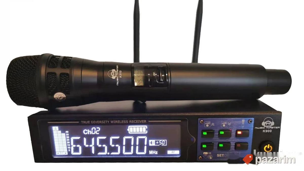 Music Master K900N V2 bežični mikrofon 1