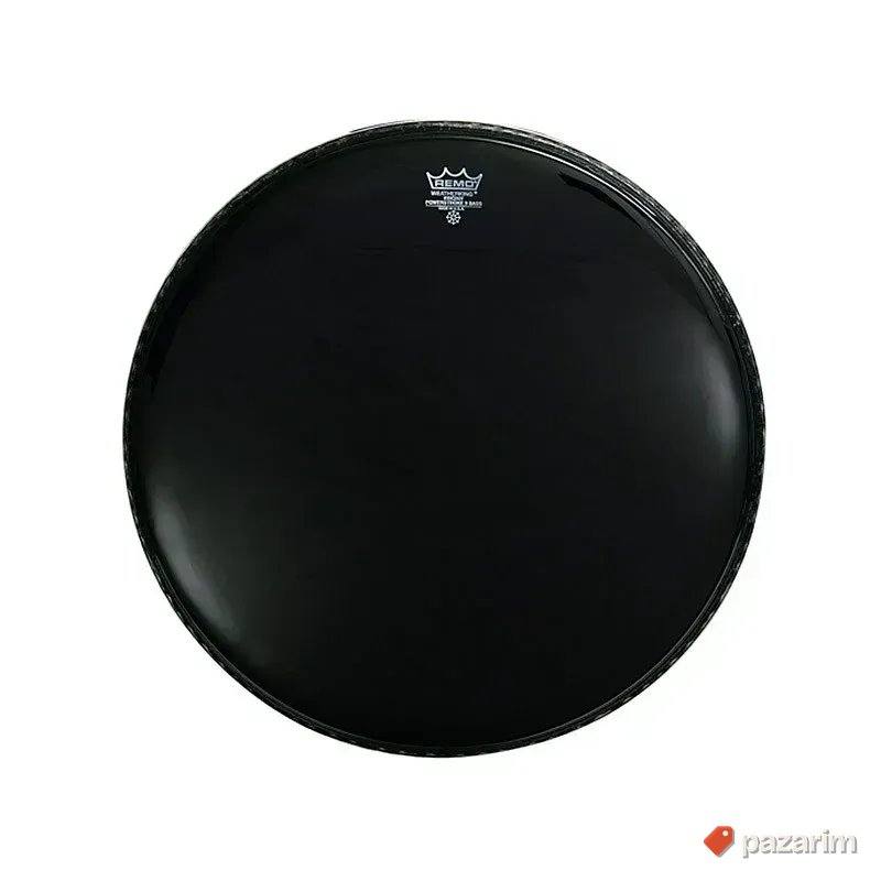 Remo 20" Powerstroke III Ebony P3 1020 ES koža za bas bubanj 1