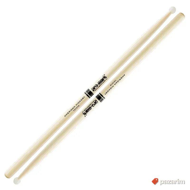 PROMARK TX707N Sticks Hickory, Nylon Tip 1