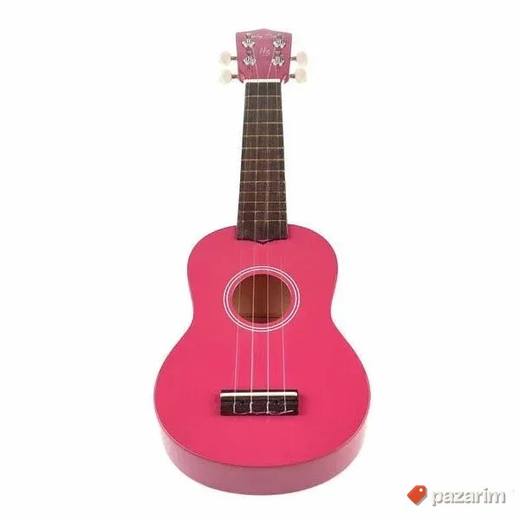 Harley Benton UK-12 Magenta Pink