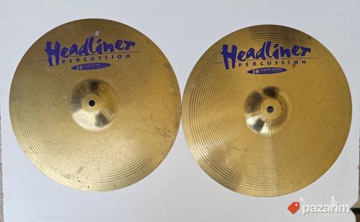 Headliner Brass 14" hi hat