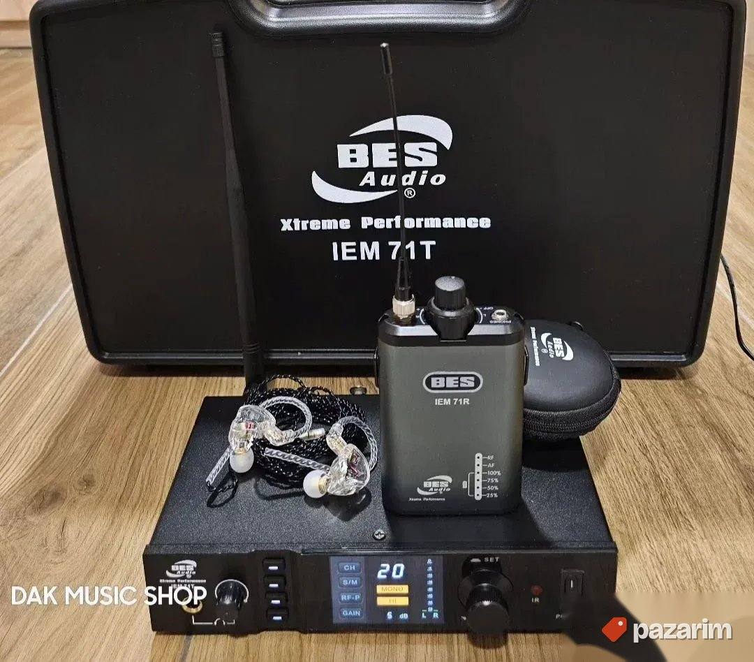 BES AUDIO IEM71 in ear monitoring 1
