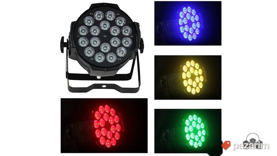 Master Light MLMC162 Led Par 18x12w RGBW 2
