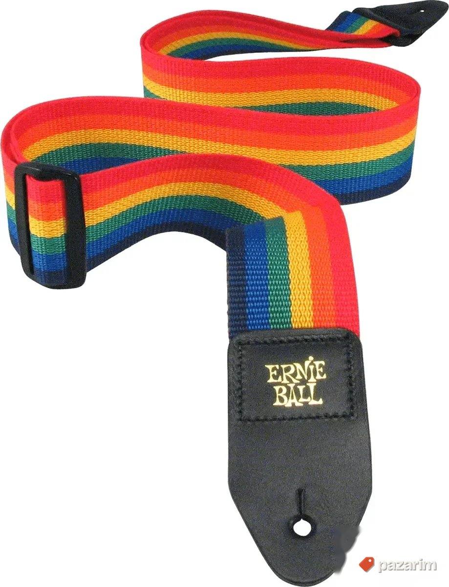 Ernie Ball 4044 Rainbow Polypro Guitar Strap duginih boja ka 1