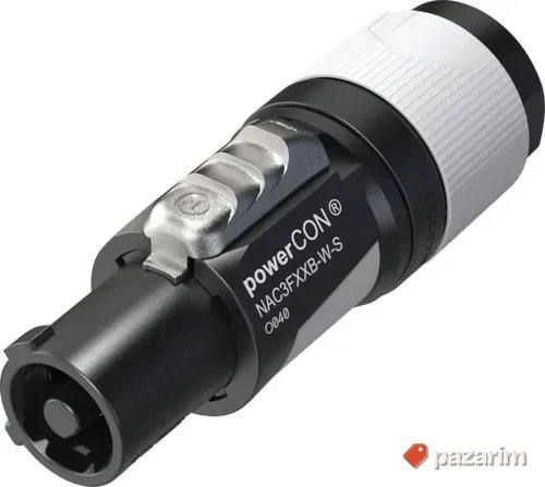 Neutrik NAC3FXXB-W-S-D powerCON 3