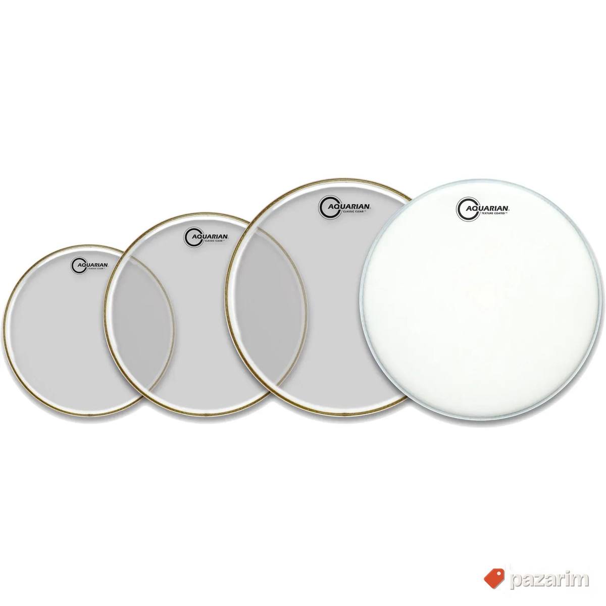 Aquarian CC-A Classic Clear set opni za bubnjeve 1
