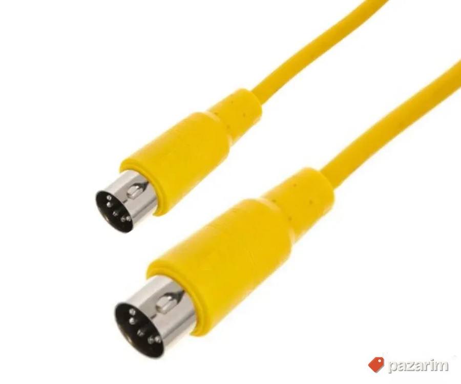 MIDI Kabl STD 6 m yellow 2