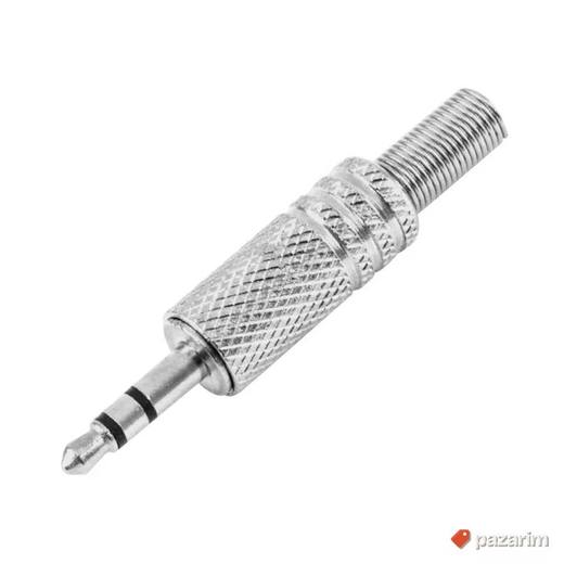 3.5mm UTIKAČ SK4M, Metalni stereo utikač sa opružnim završet
