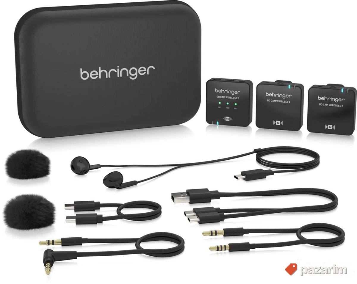 Behringer GO CAM 2 bežični mikrofonski sistem 1