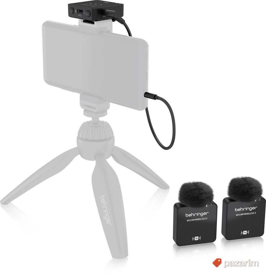 Behringer GO CAM 2 bežični mikrofonski sistem 6
