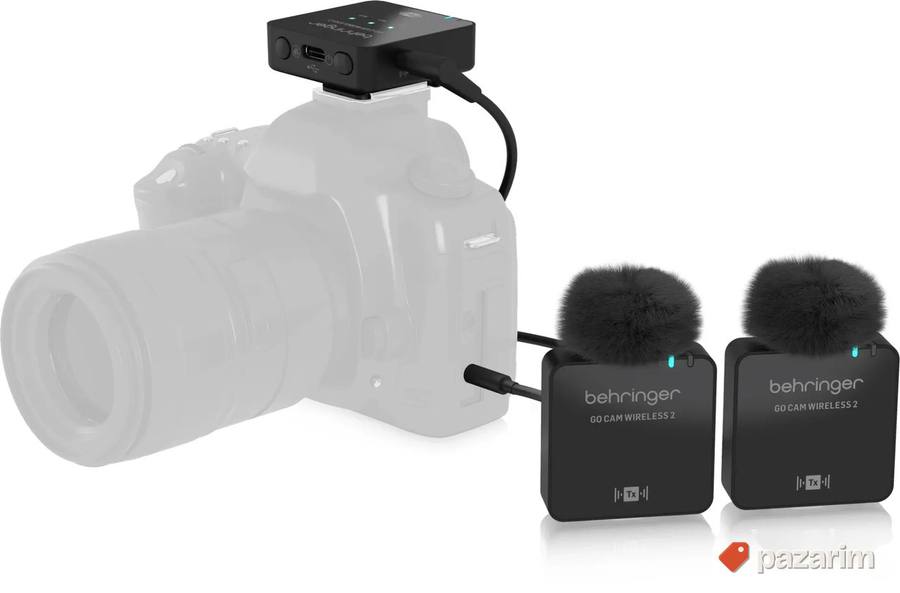 Behringer GO CAM 2 bežični mikrofonski sistem 7