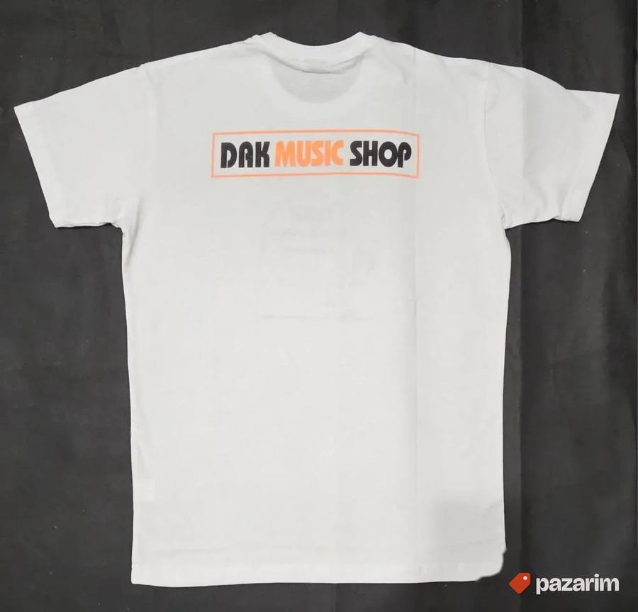 Majice DAK MUSIC SHOP bele 2