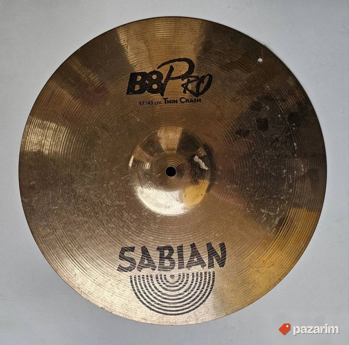 Sabian B8Pro 17" crash 1