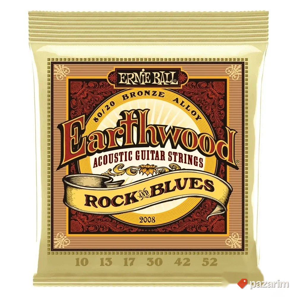 Ernie Ball 2008 Earthwood Rock&Blues žice za akustičnu git 1