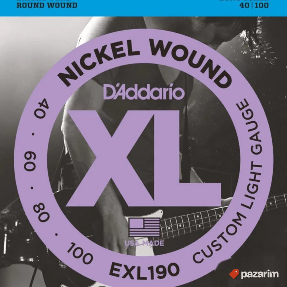 DADDARIO EXL190 40-100 Žice za bas gitaru 1