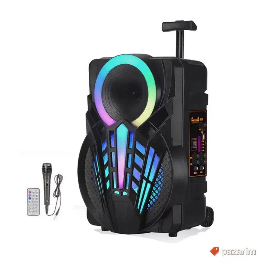 Bluetooth zvucnik karaoke set sa mikrofonom NDR-P08 1