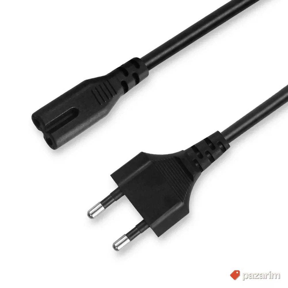 Kabel napajanje laptop osmica 2 pina 1
