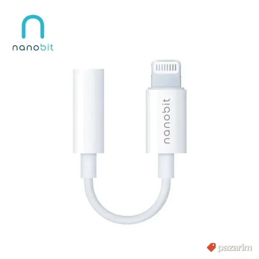 Adapter za slušalice Nanobit NB306 Lightning na 3,5 mm 1