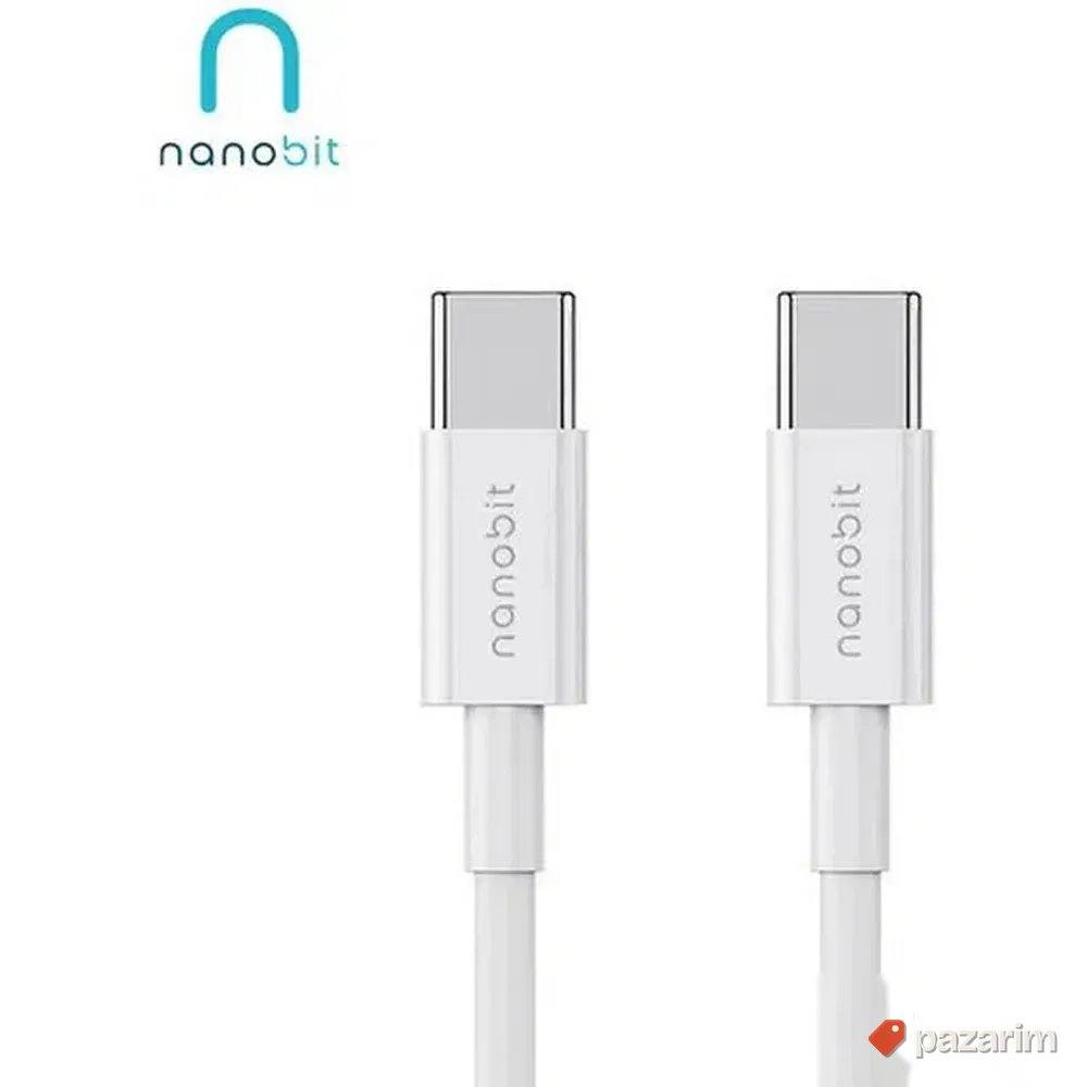Kabel Nanobit NB202 Type-C na Type-C 100W 1m 1