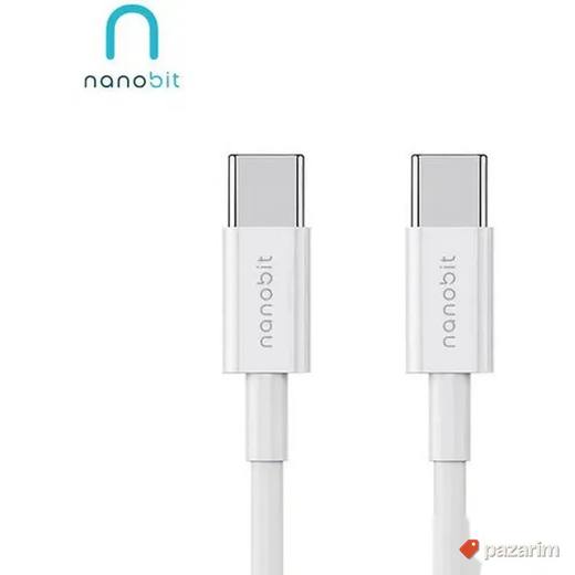 Kabel Nanobit NB202 Type-C na Type-C 100W 1m