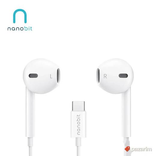 Slušalice NanoBeats NB302 Type-C bele