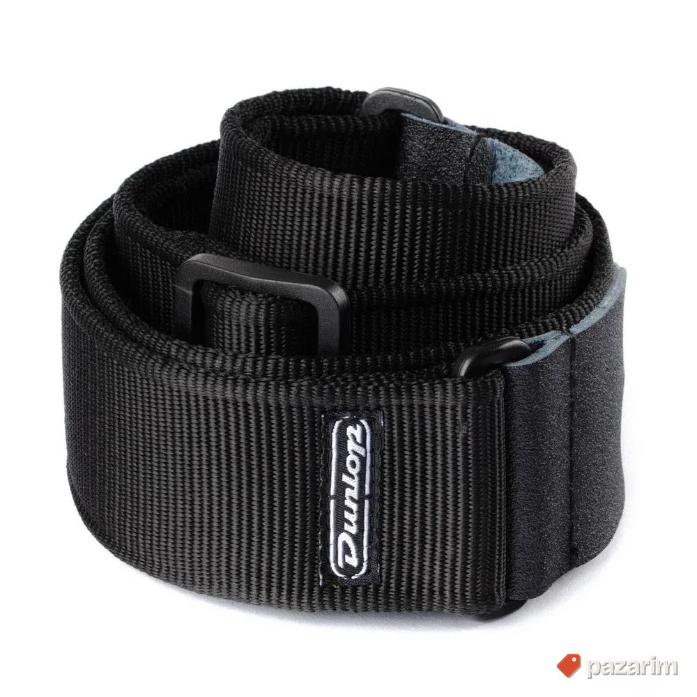 DUNLOP D38-09BK SOLID - Kaiš za gitaru 2