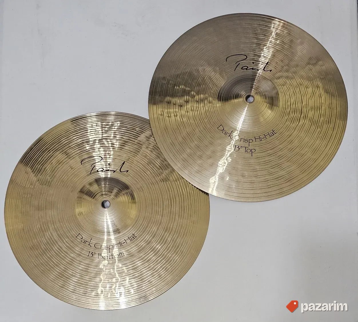 Paiste Signature 13" Dark Crisp hihat 1