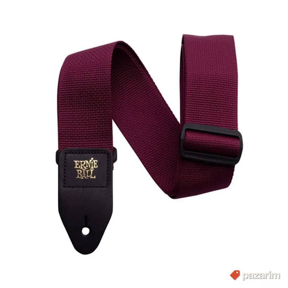 ERNIE BALL 4047 POLYPRO Burgundy Kaiš za gitaru 1