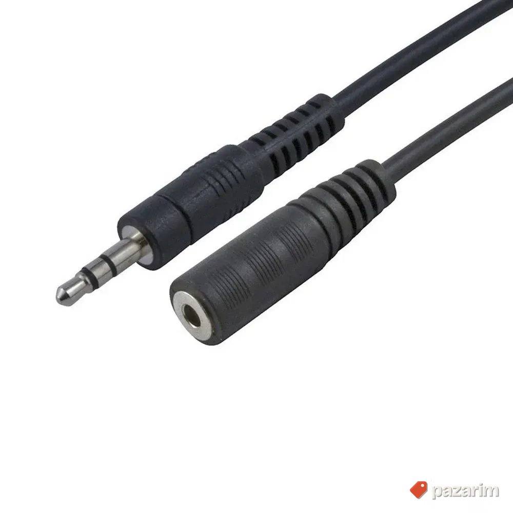 Kabel stereo 3,5mm M/F 10m 1