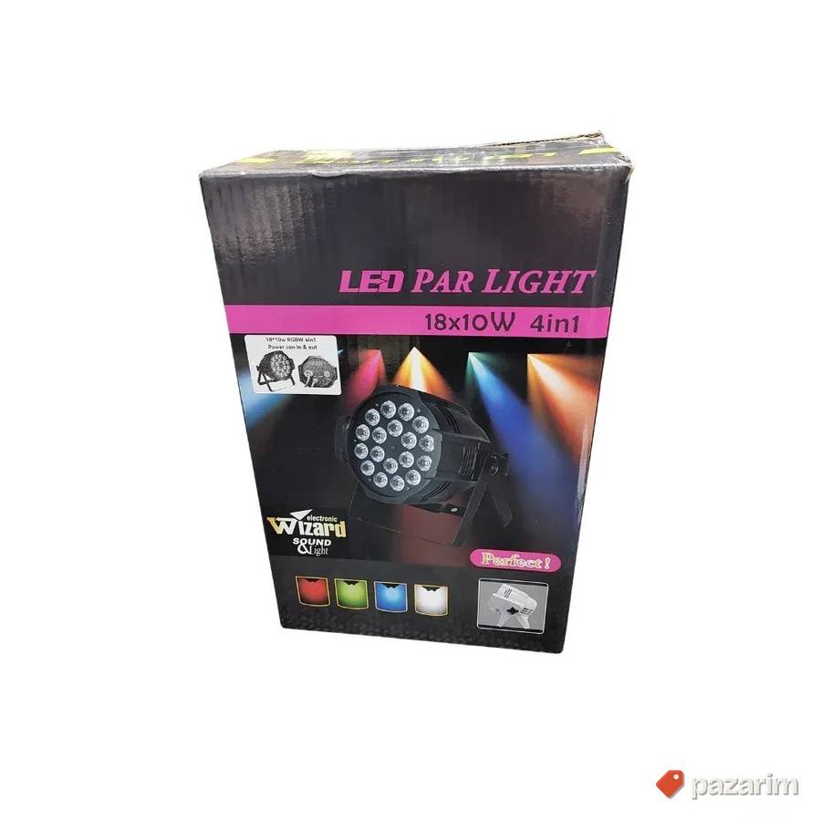 LED par 18x10W RGBW – Wizard 3