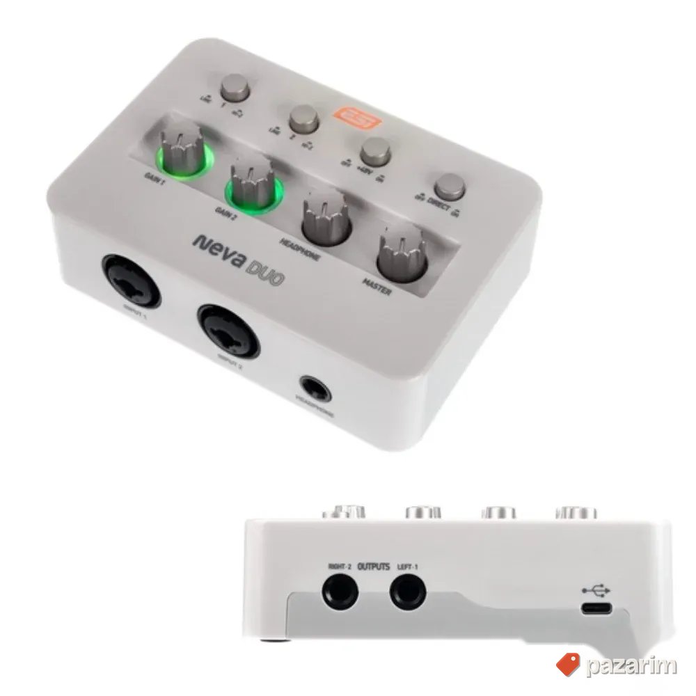 ESI Neva Duo 2-channel Usb Audio Interface 1