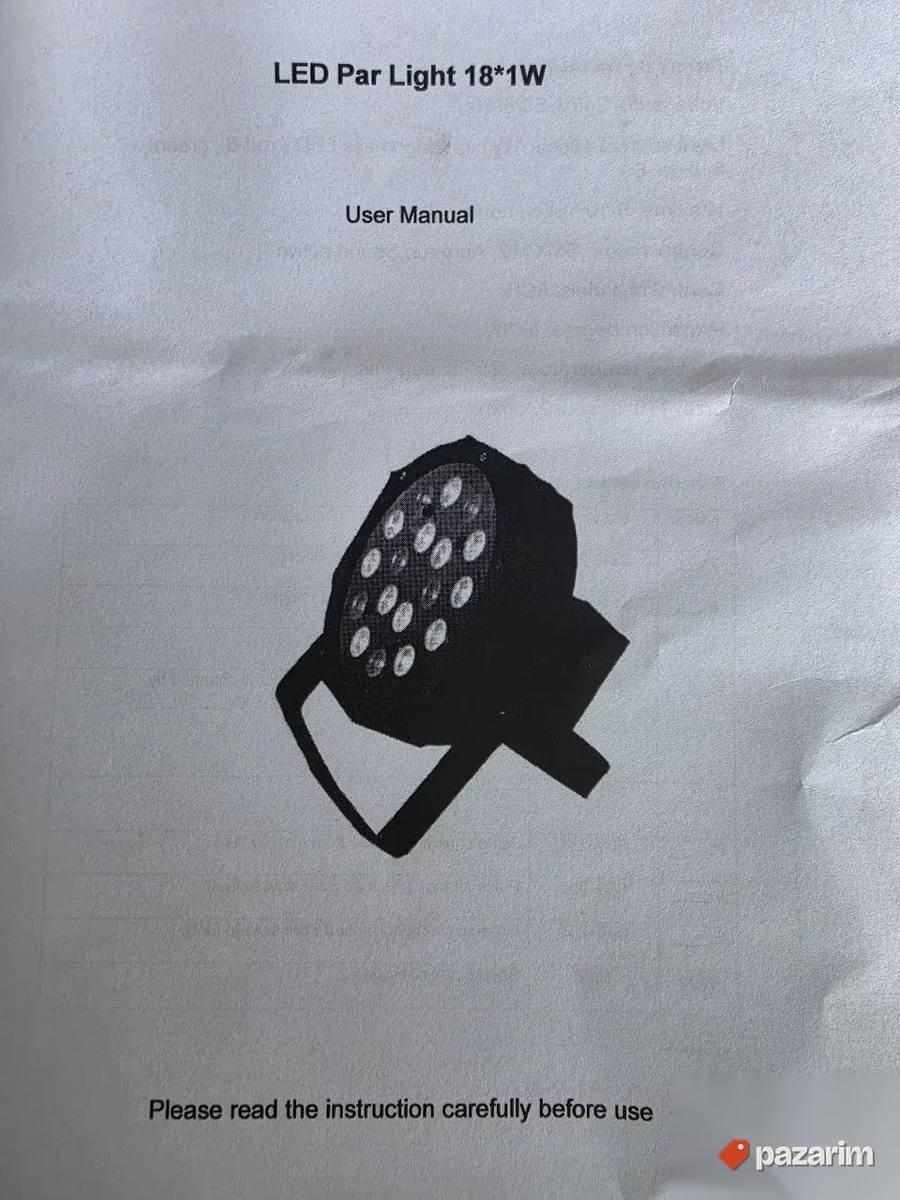 LED PAR 18x1W rasprodaja 7