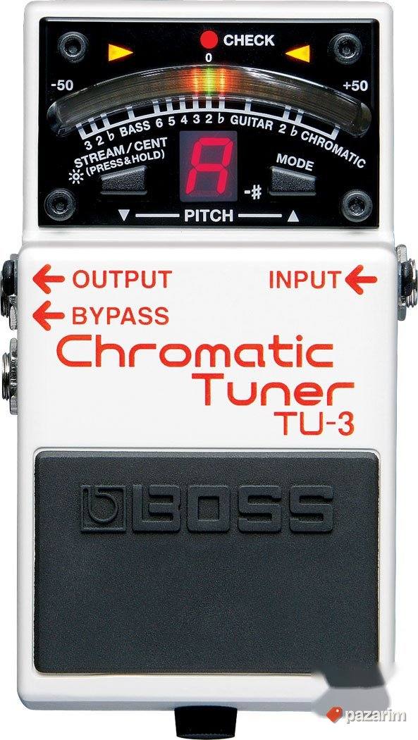 Boss pedala Chromatic tuner TU-3 1