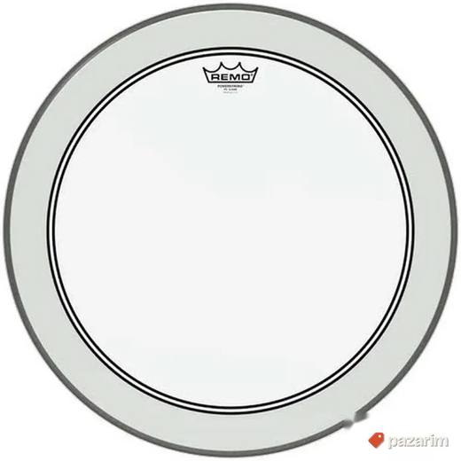 22" Remo P3 Powerstroke clear