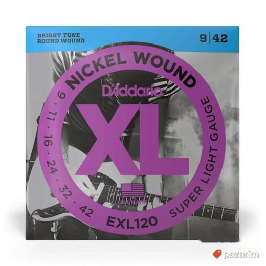 D'Addario EXL120 zice za elektricnu gitaru