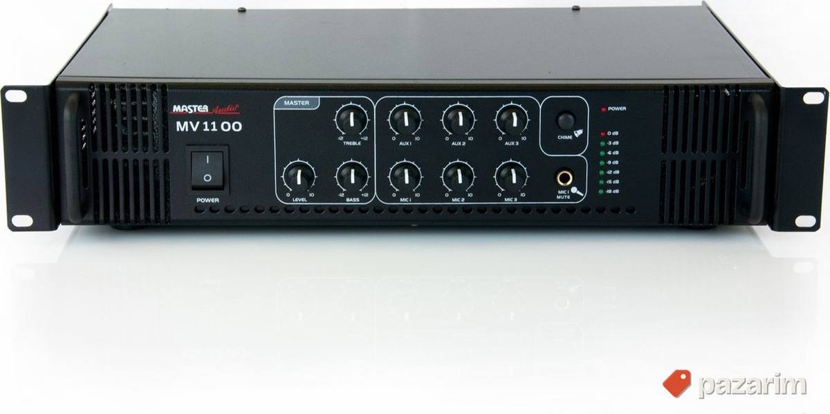 Masteraudio MV1100 Pojačalo 100V, 60W 1