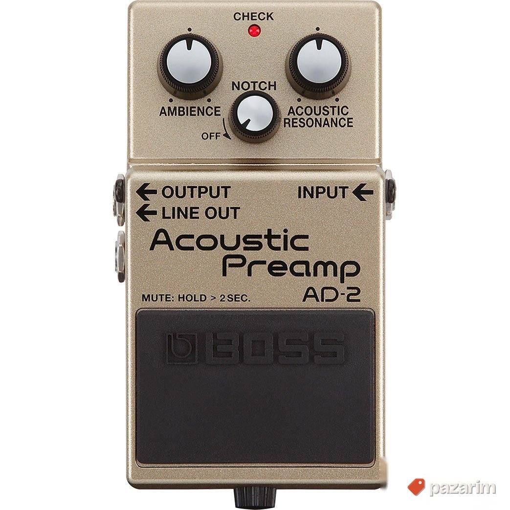 Boss pedala Acoustic Preamp AD-2 1