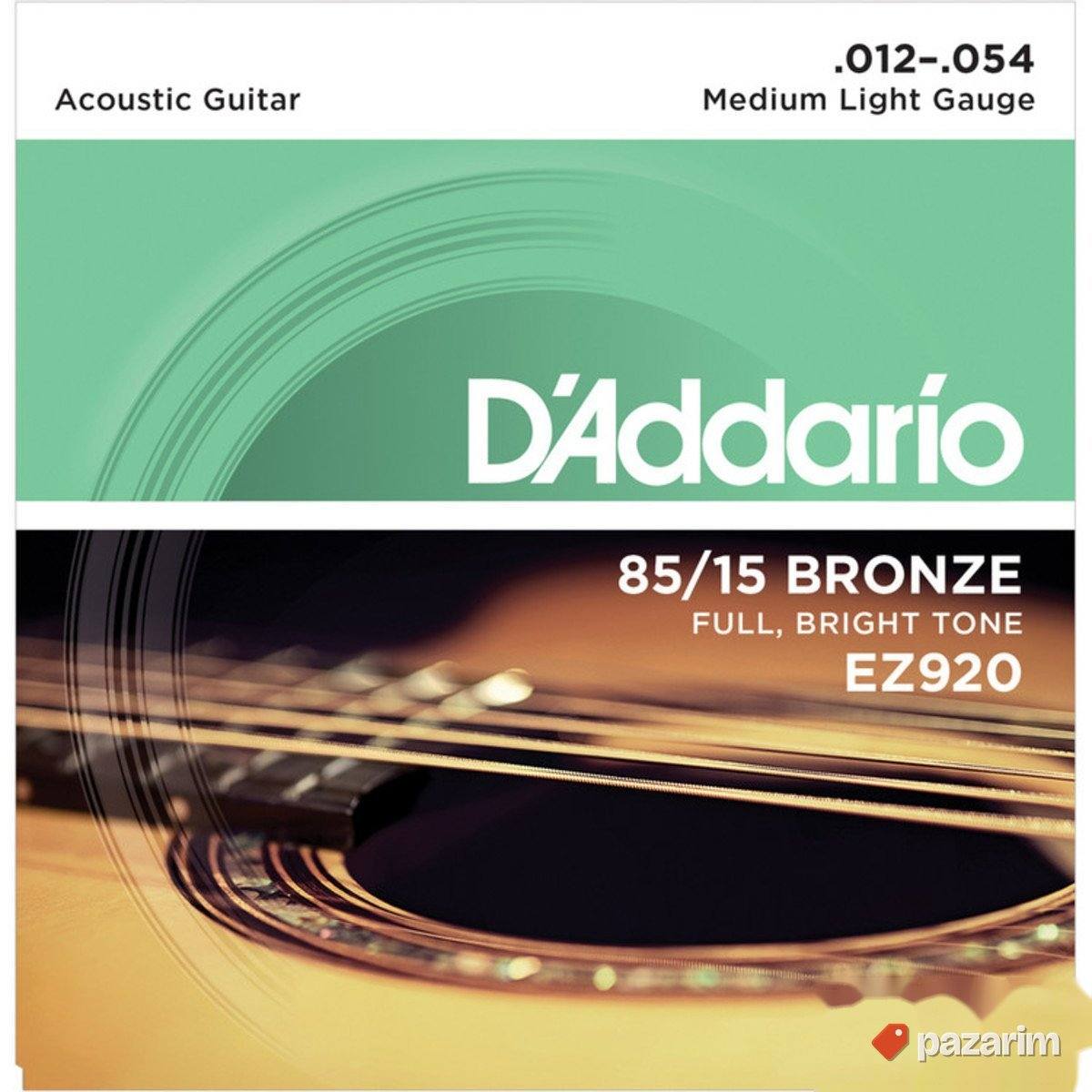D'Addario EZ920 zice za akusticnu gitaru 1