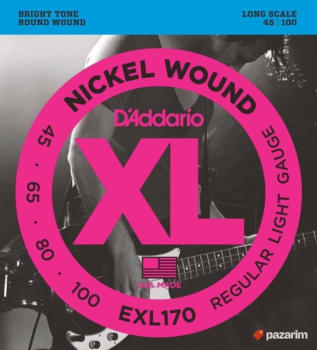 D'Addario EXL170 Žice za bas gitaru 1