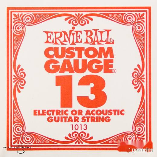 Ernie ball 1013 zica za akustičnu ili električnu gitaru 0,13