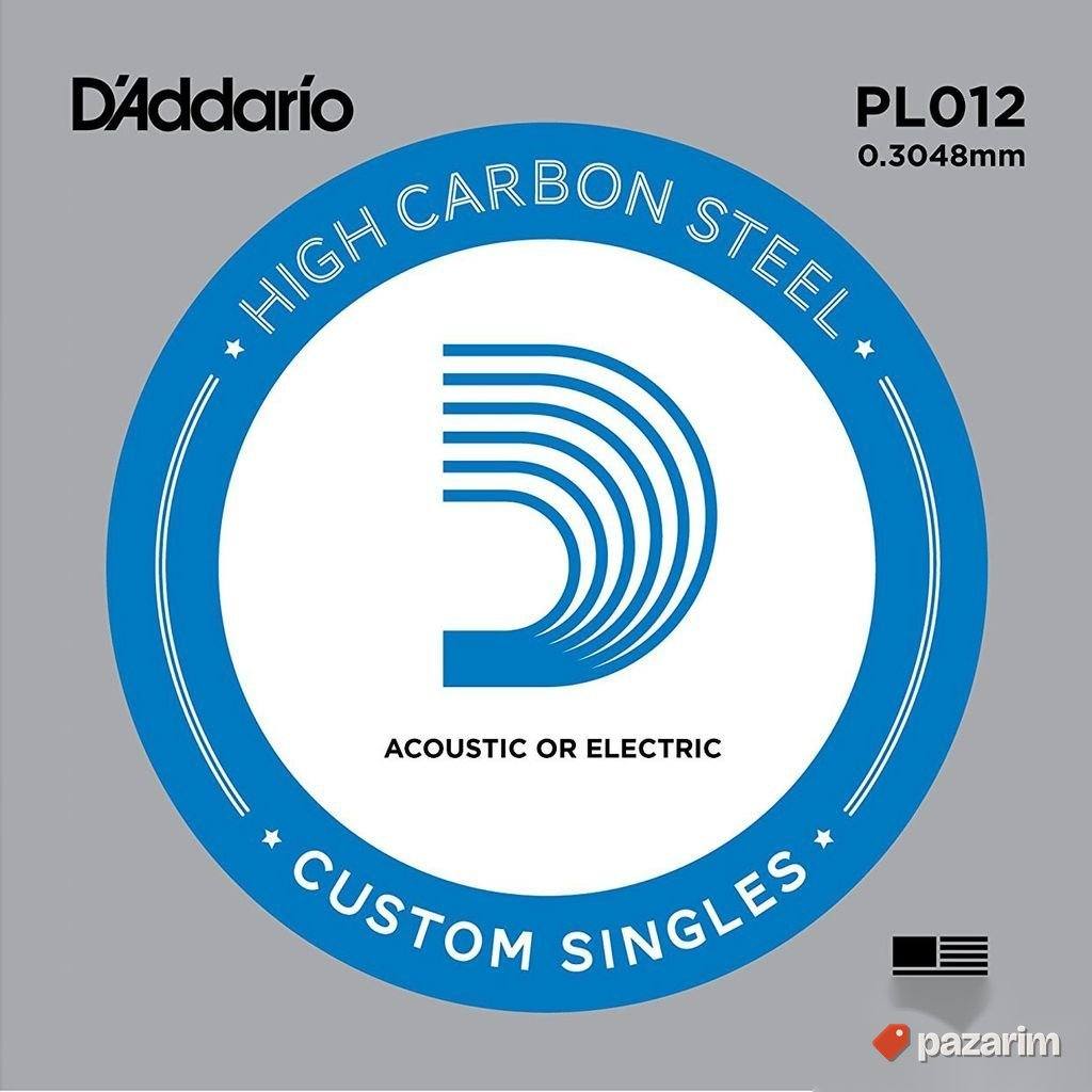 DAdario plain steel 012 prva zica 1