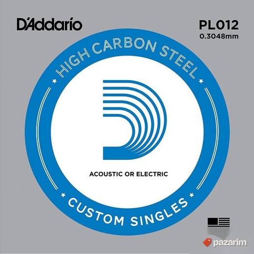 DAdario plain steel 012 prva zica